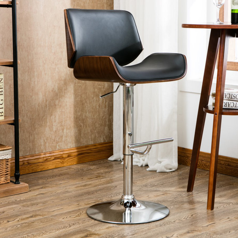 Scottish Country Oriole Adjustable Height Swivel Bar Stool & Reviews